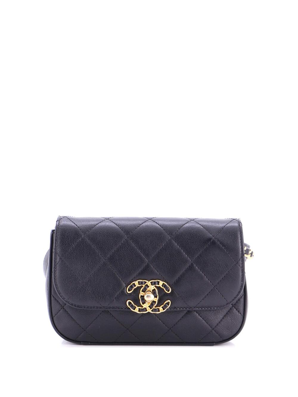 Chanel Chain Infinity Waist Bag Quilted #287624C28B